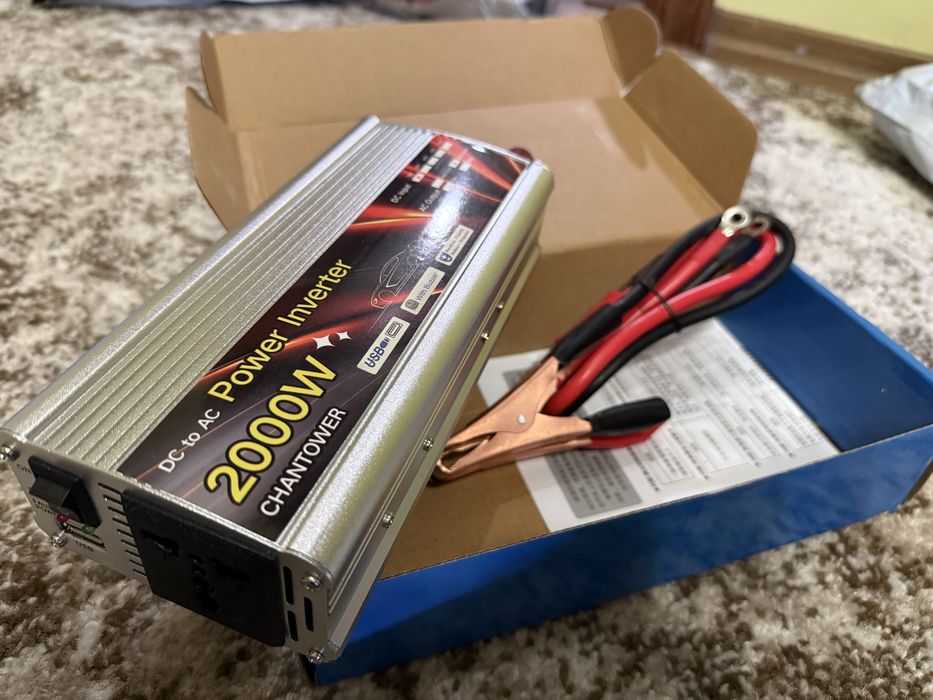 Інверто 12v-220 2000w Новий