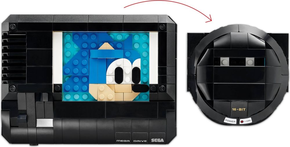 LEGO® Icons 40926 Ігрова консоль SEGA Genesis (Sega Mega Drive)