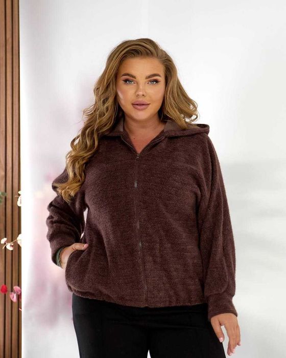 Жіноча кофта альпака / женская кофта альпака - нова, коротка