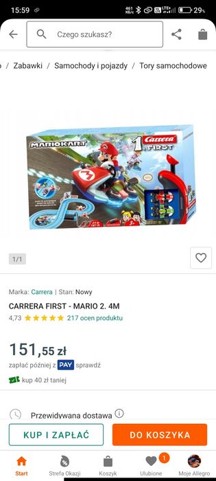 Mariokart Carrera First