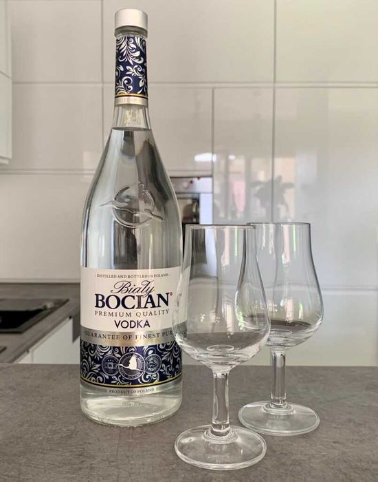 Wódka Biały Bocian weselna wesele