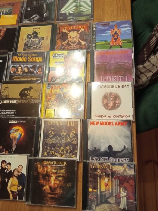 Płyty CD rock, metal, heavy metal
