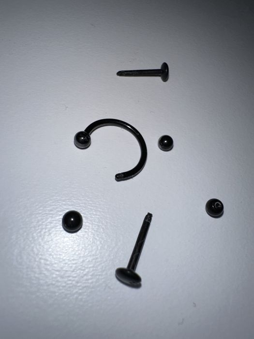 Kolczyki,Piercing,Podkowa,Labret 2