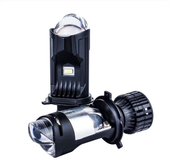 Комплект автоламп с линзой H4 New 2025