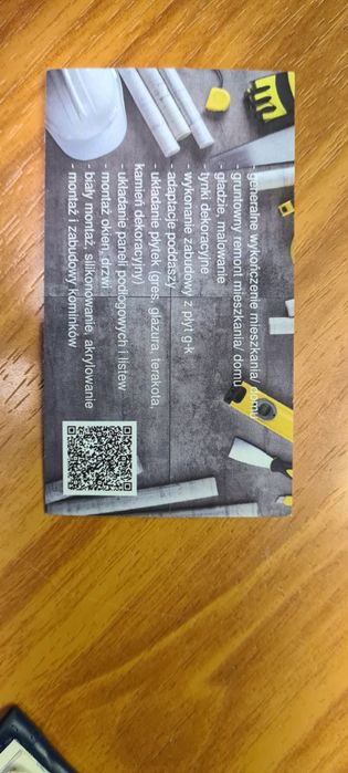 Gładzie, malowanie, układanie płytek...