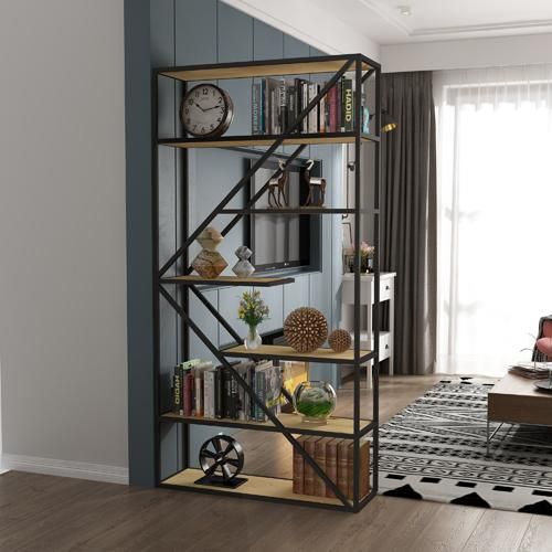 Купить стильный стеллаж в стиле Лофт 0067 - Johny Wood - Товар на картинке можно купить.