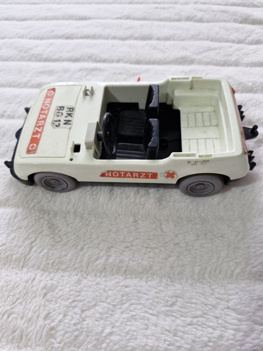 Carro playmobil 1976 geobra notarzt vintage 3217