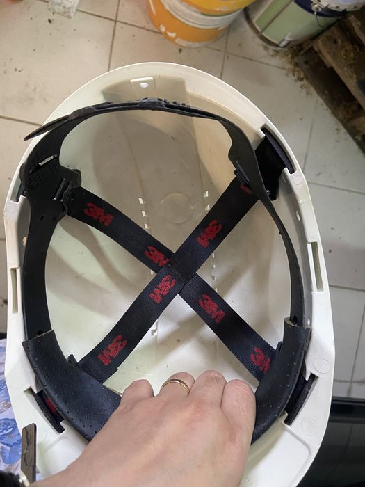 Capacete obra usado 3M