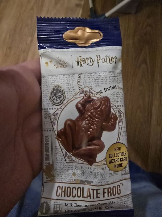 Harry potter Hogward żaba czekoladowa