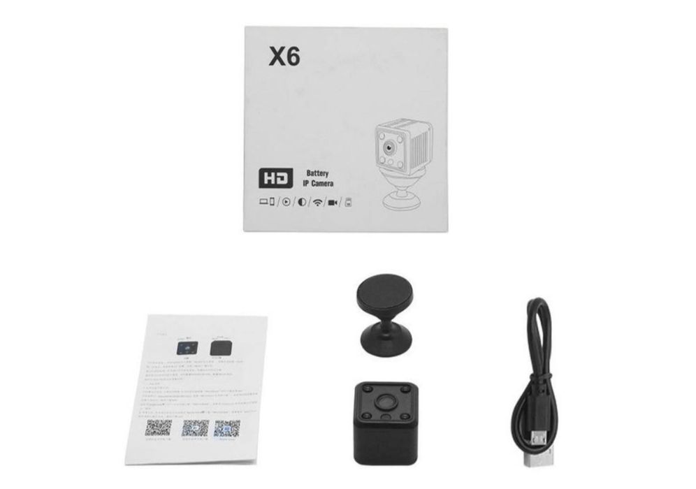 Міні-камера Wi-Fi X6 HD