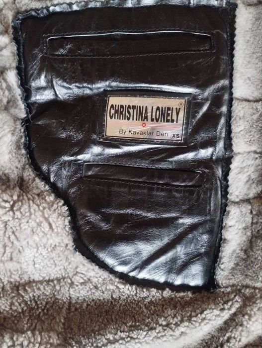 Чоловіча шкіряна дублянка christina lonely XS