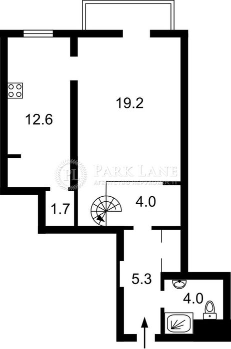 1-room apartment apartment by the address st. Ul Streletskaya (area 54 m²) - Atlanta.ua - photo 11