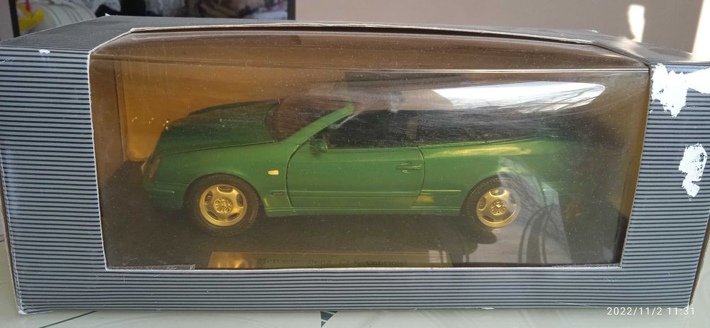 модель 1.18 Anson Mercedes Benz CLK