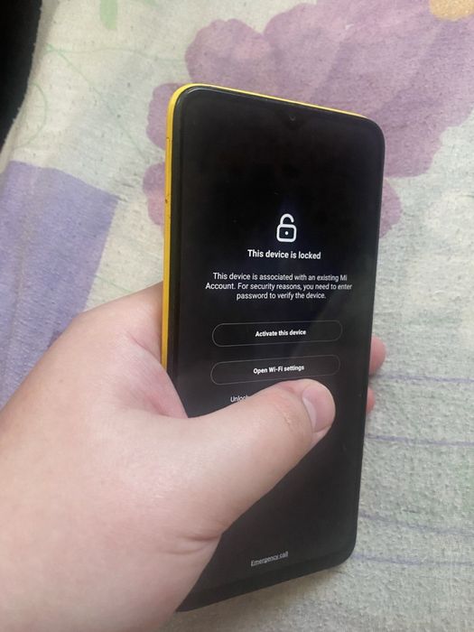 Poco m3 заблокований