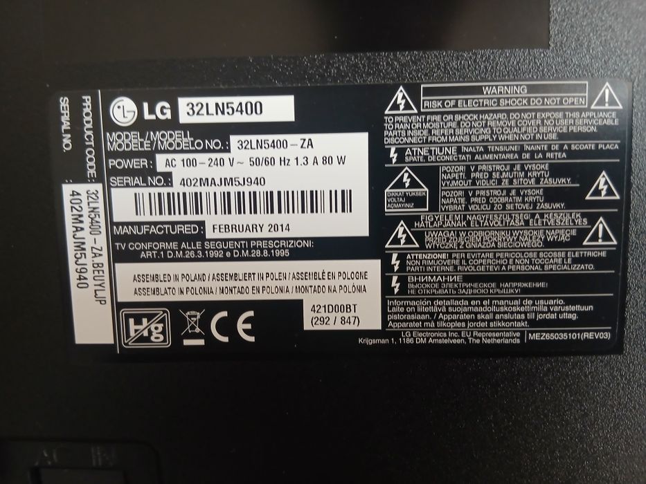 Vendo Televisão LG
