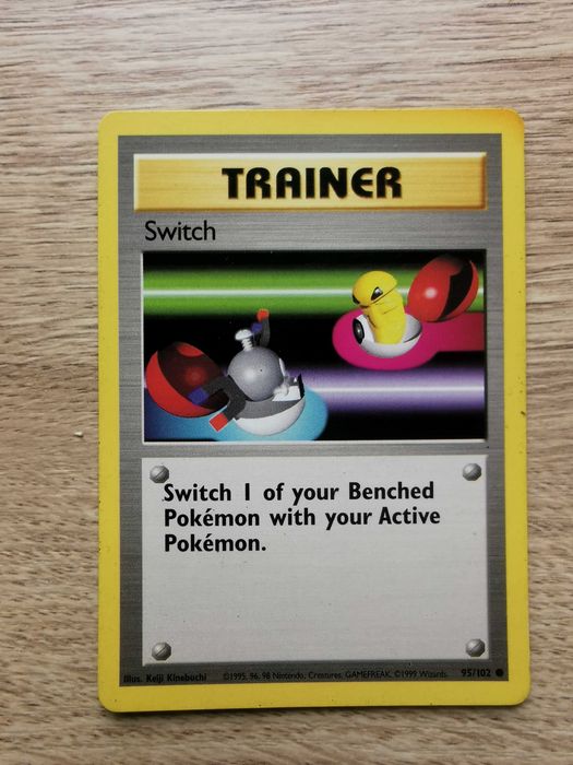 Karta Pokemon - Trainer - Switch