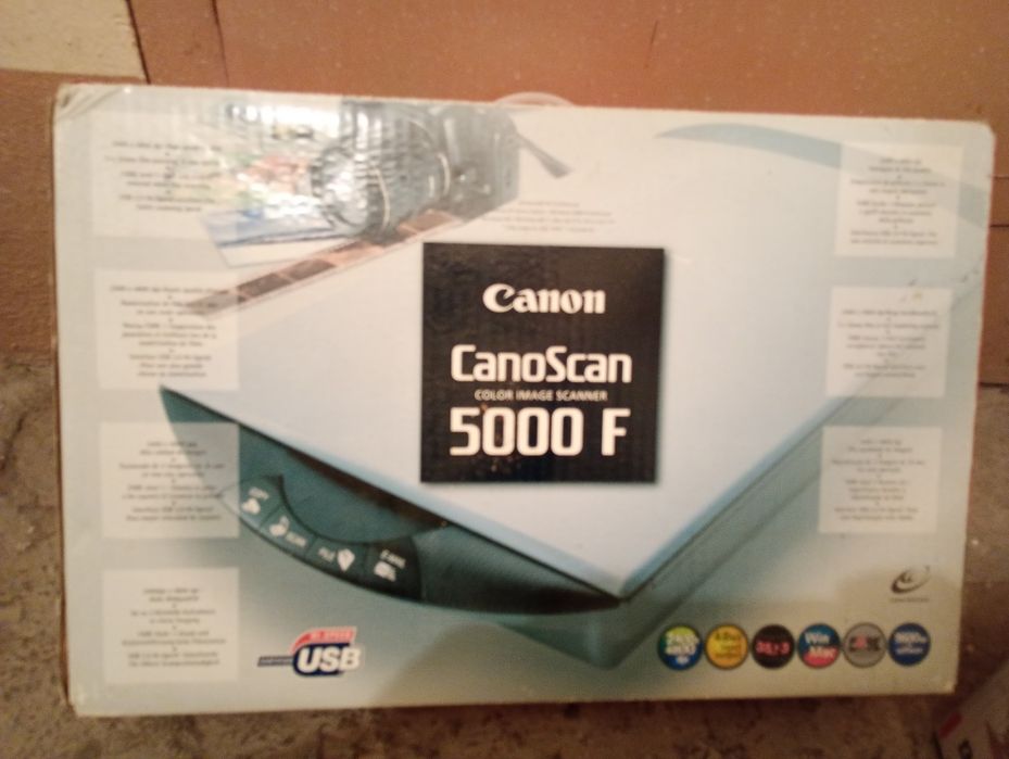 Skaner canon canoscan 5000 f uszkodzony