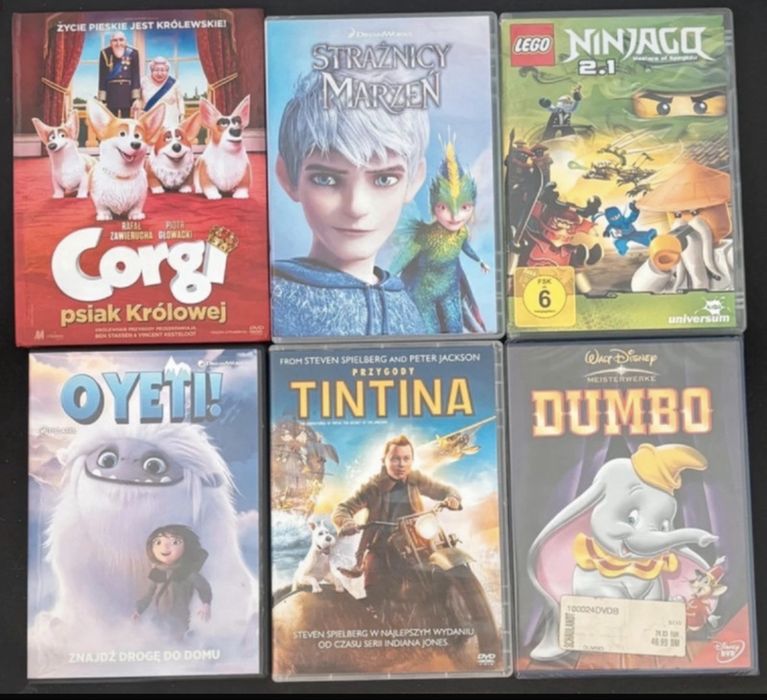 6 filmów animowanych