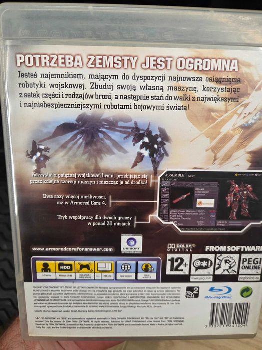 Armored Core For Answer PS3