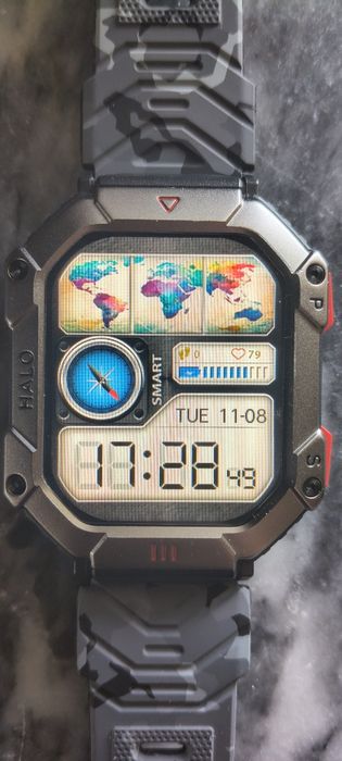 Smartwatch com Barómetro