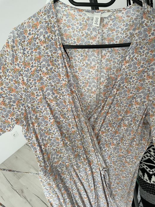 Sukienka rozm M, h&m kopertowa wiskoza