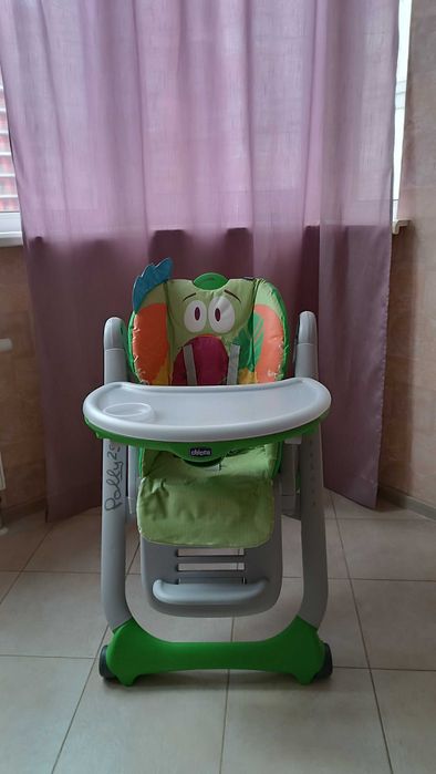 Стільчик для годування Chicco Polly 2 Start Parrot