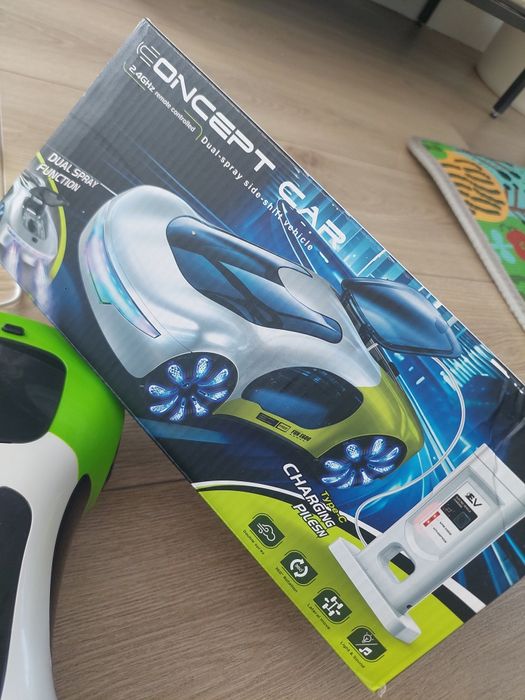 Auto zdalnie sterowane RC 25cm. Sterowanie ręką! JEDZIE BOKIEM itp.