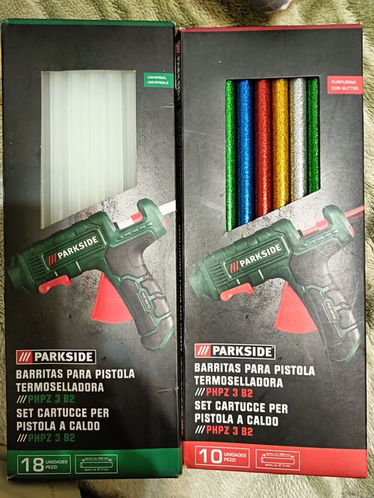 Recargas branco e cores universal 18/10uns para pistola cola quente