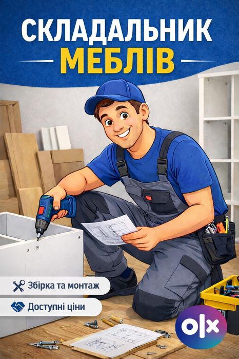 Збірка, складання меблів