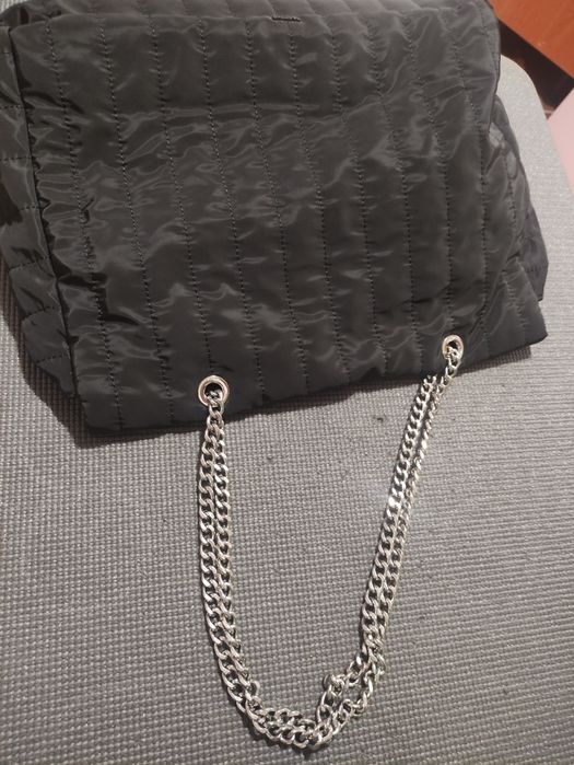 Carteira preta grande Parfois