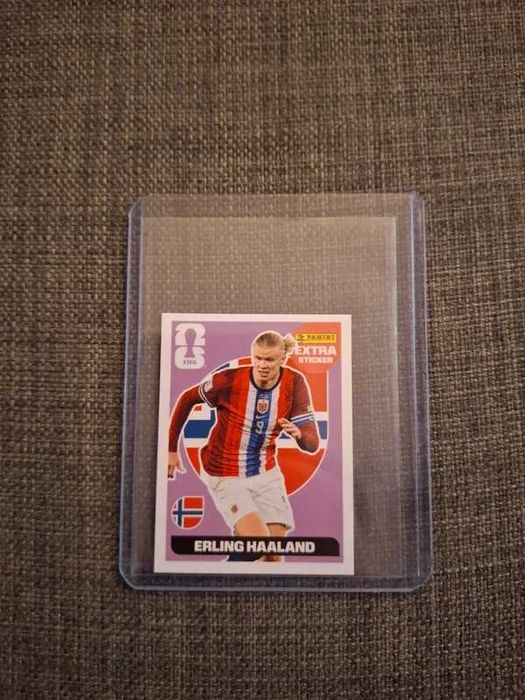Erling Haaland extra sticker Panini 2026