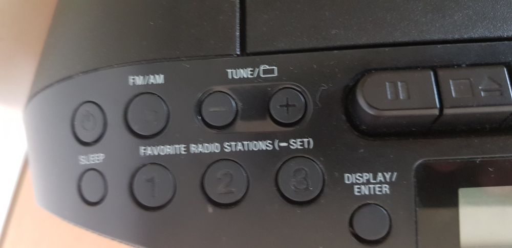 Radio magnetofon SONY