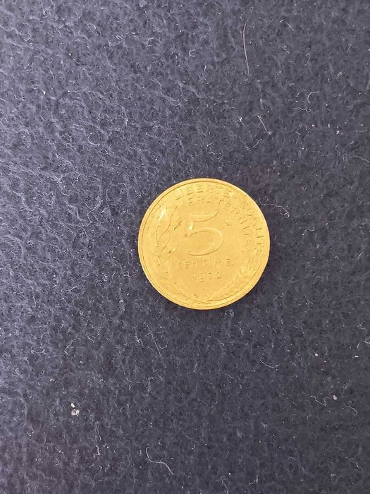 5 centimes - França - 1972