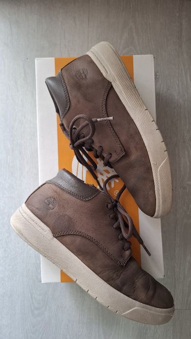 Ténis botas Timberland Seneca Bay Chukka castanho escuro tamanho 37