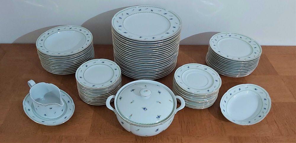 Serviço Jantar Porcelana Spal
