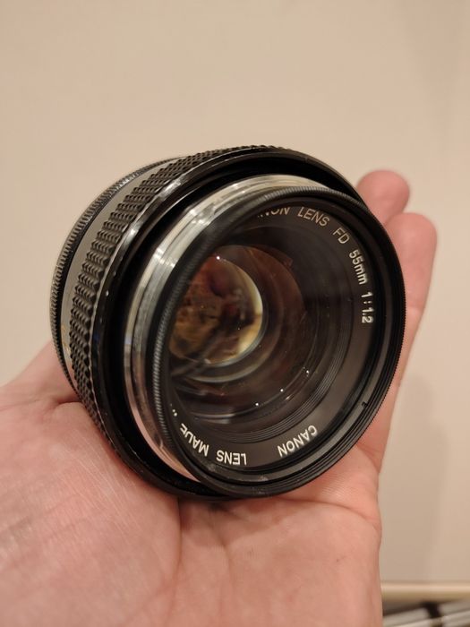 Об'єктив Canon 55mm 1:1.2 FD