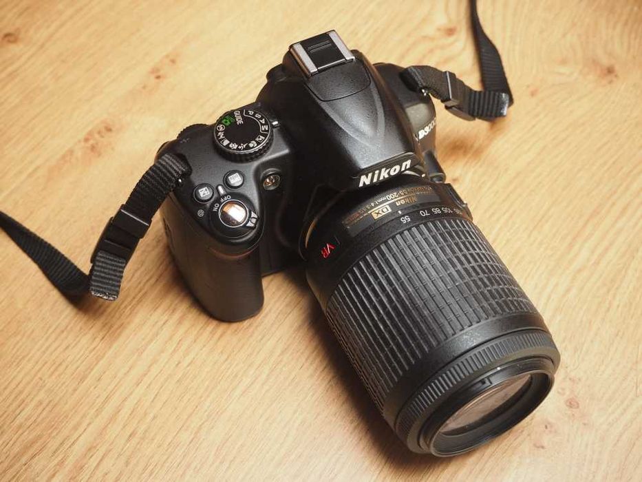 Nikon d3000 - super stan - 6 tys. przebiegu