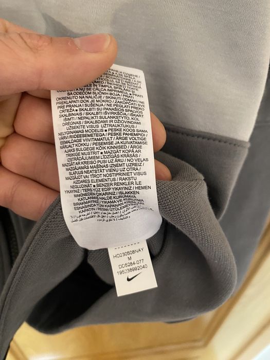 Casaco fecho cinzento Nike NOVO