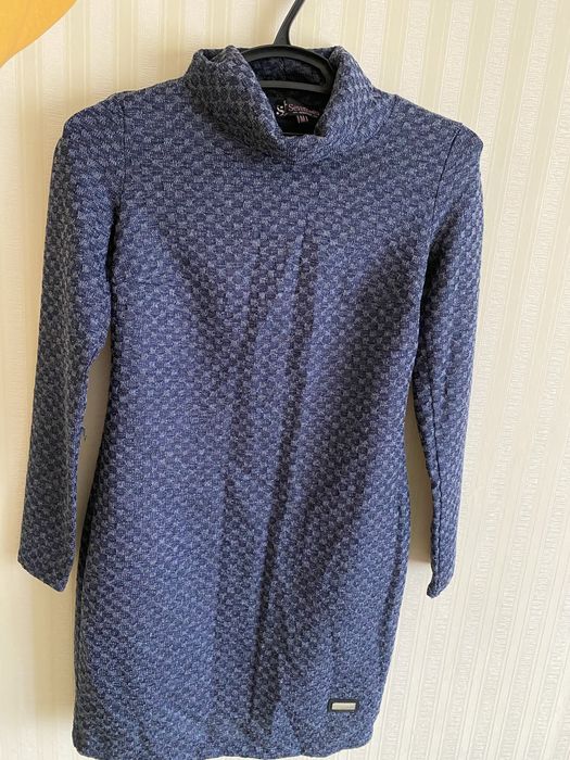 Сукня-туніка синього кольору