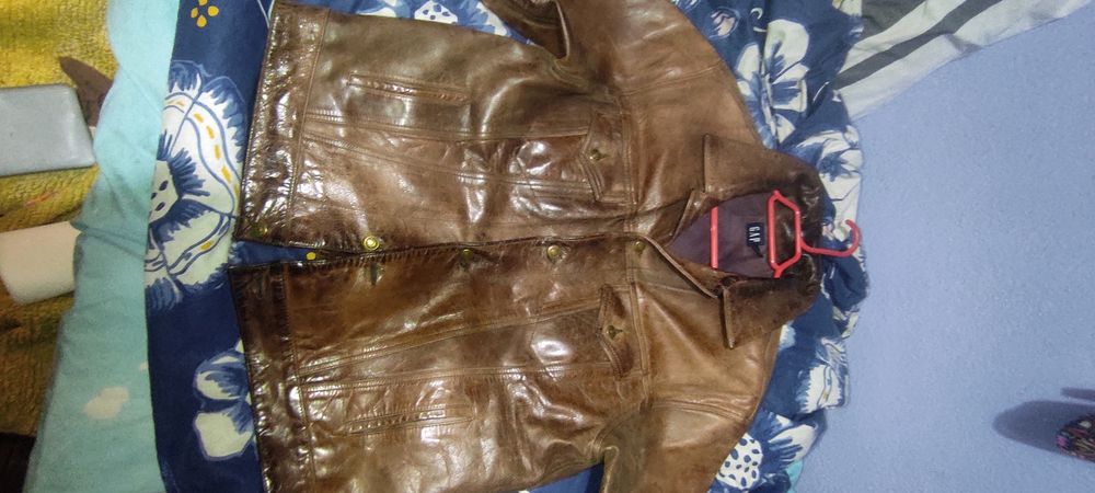 Casaco de pele genuína