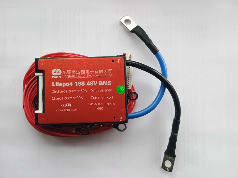 BMS плата DaLy LiFePO4 48V 16S 30A