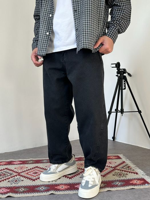 Джинси чоловічі широкі банани, balloon jeans, штани балони реп | Джинсы широкие мужские, штаны бананы, джынсы беги 90 х rap sk8 | Розмір XL