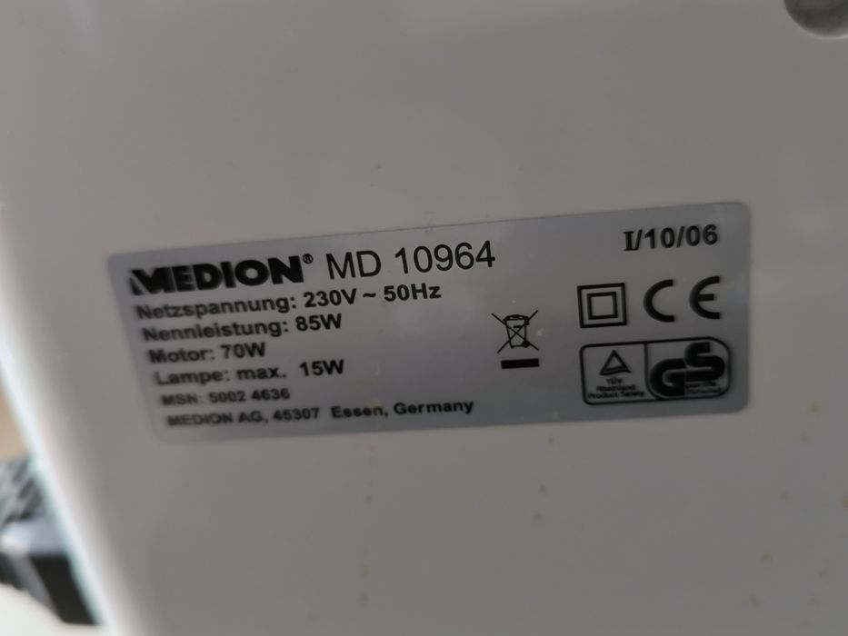 Швейна машина MEDION MD 10964