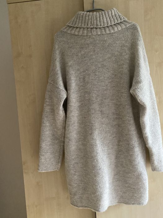 Ciepły Golf z Wełną L/XL