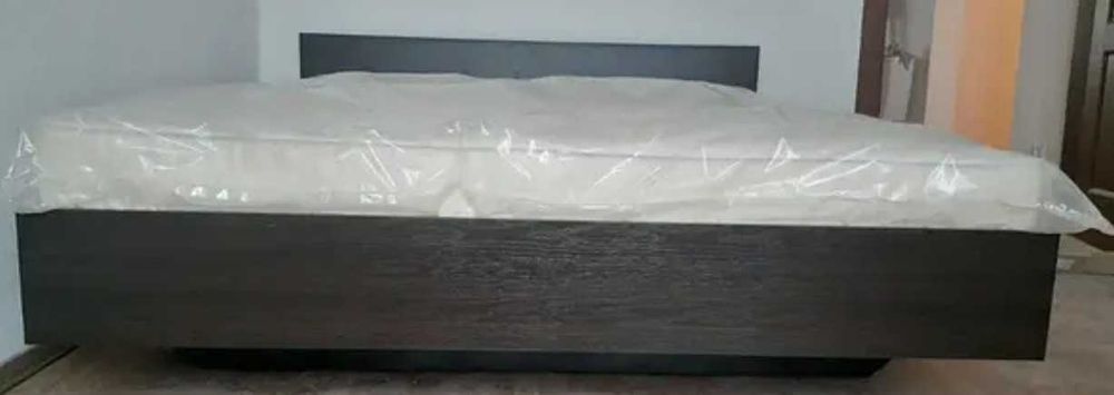 Ліжко кровать Венге 160 Двуспальне з ламелями Нове зі складу