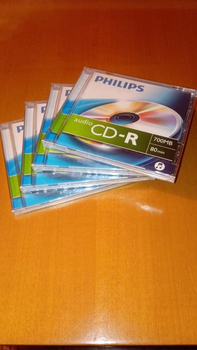 CDs-R Audio da marca Philips Virgens