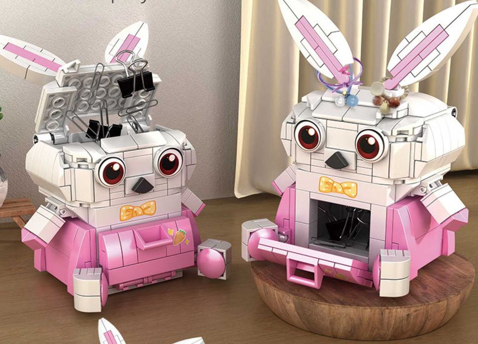 Nowe klocki konstrukcyjne Królik Szkatułka 241 elementów nie lego