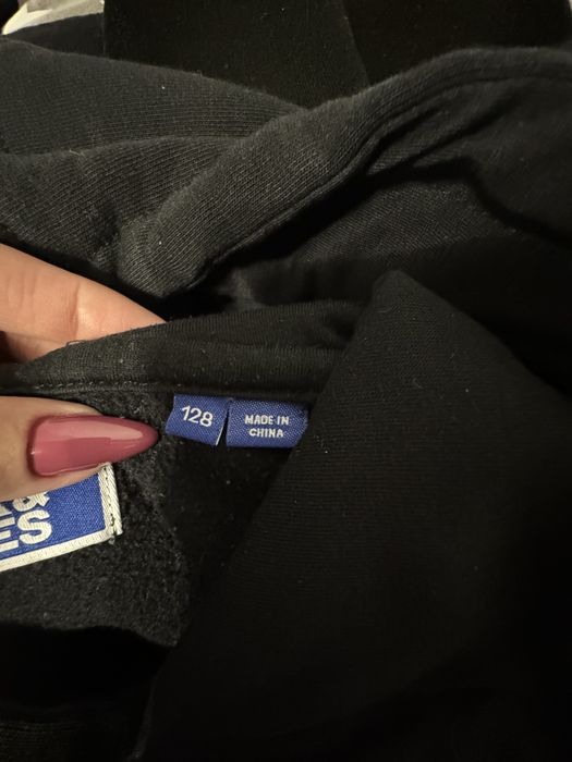 Jack&Jones Czarna Bluza z Kapturem rozmiar 128 cm