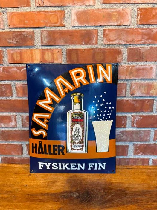 Szyld emaliowany, reklama blacha