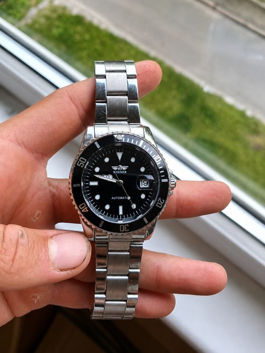 Winner Basel Automatic – механические мужские часы с автоподзаводом